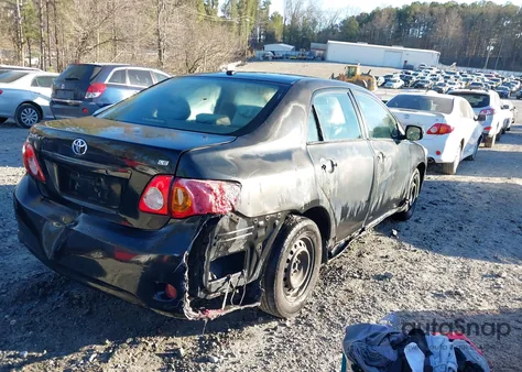 2010 Toyota Corolla Le из США, поврежденный, VIN 2T1BU4EE7AC237990